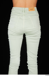 Waja bottom buttock casual dressed jeans thigh 0003.jpg